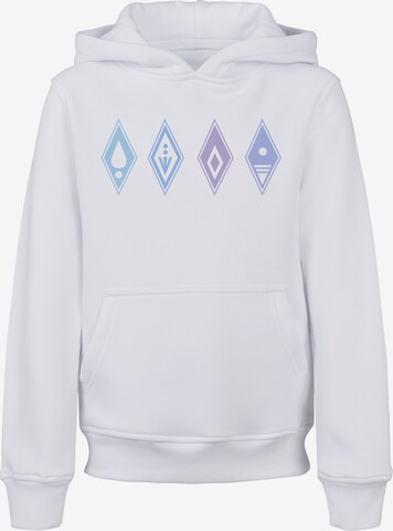 F4NT4STIC Sweatshirt 'Disney Frozen 2' in Weiß: predná strana