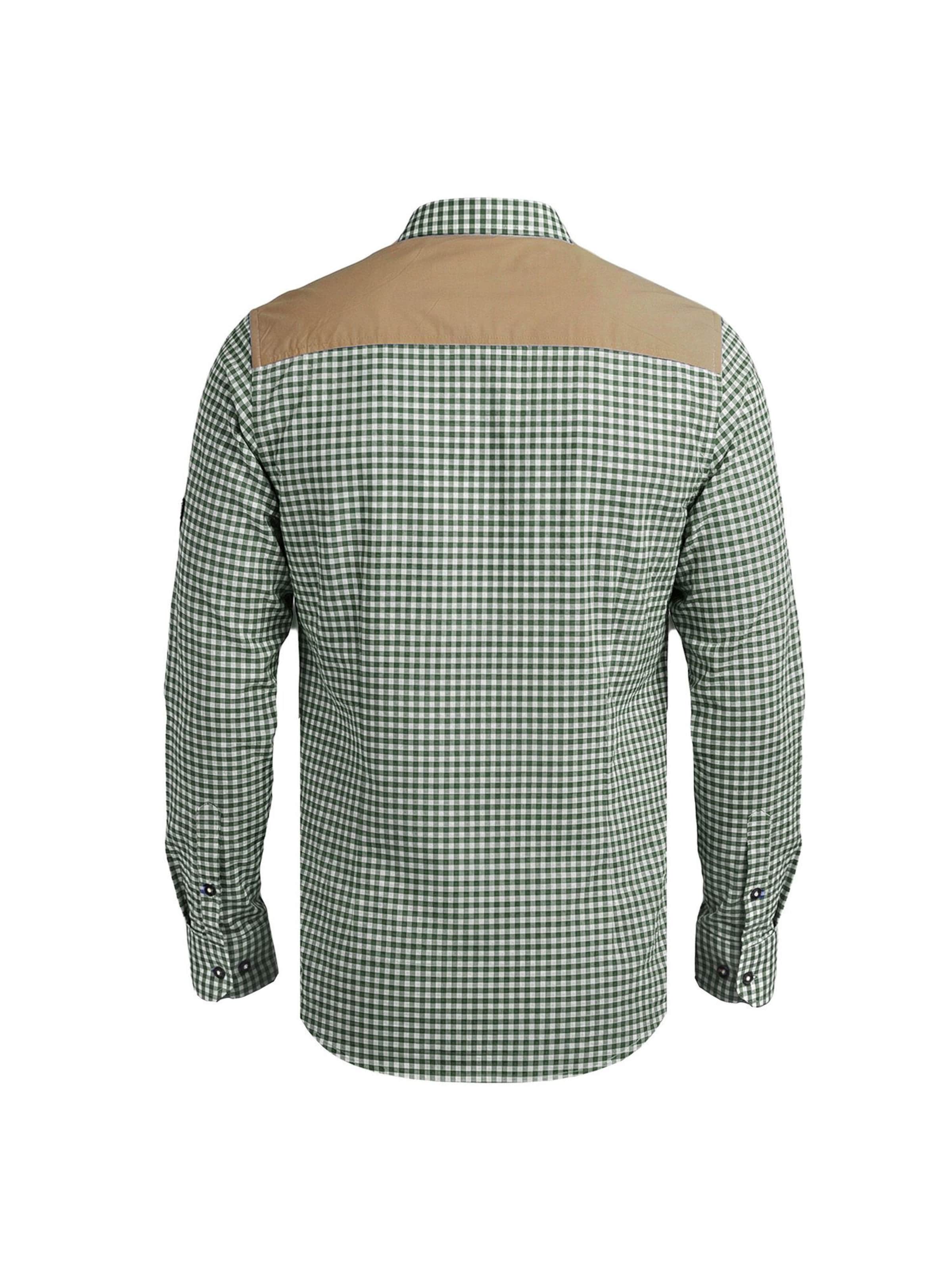 Steigenhöfer Regular Fit Hemd 'Leopold'‌ in Grün
