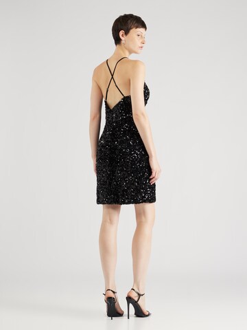 Robe de cocktail Laona en noir