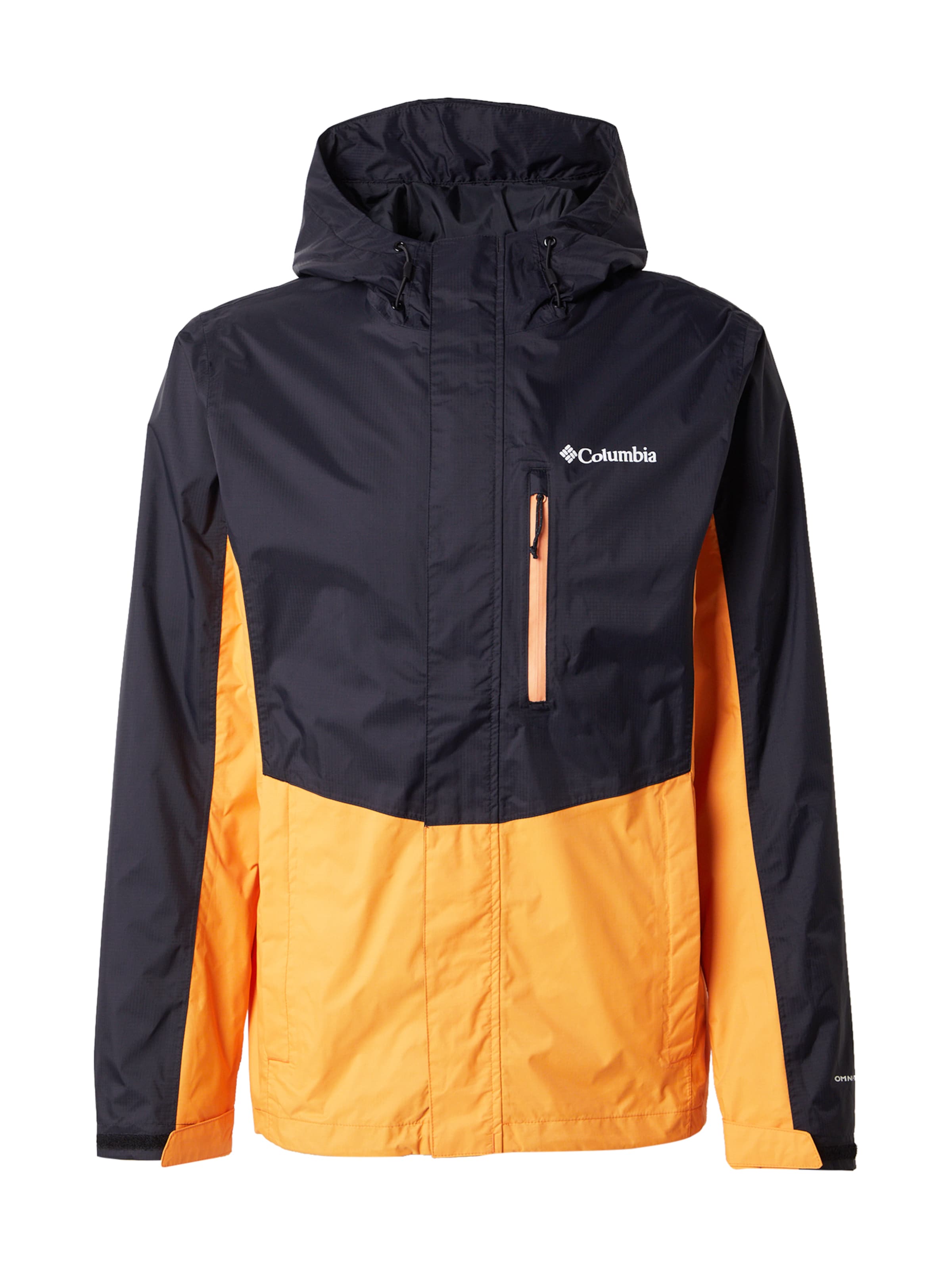 COLUMBIA Vabaajajope 'Pouring Adventure™ III', värv must: eest vaates