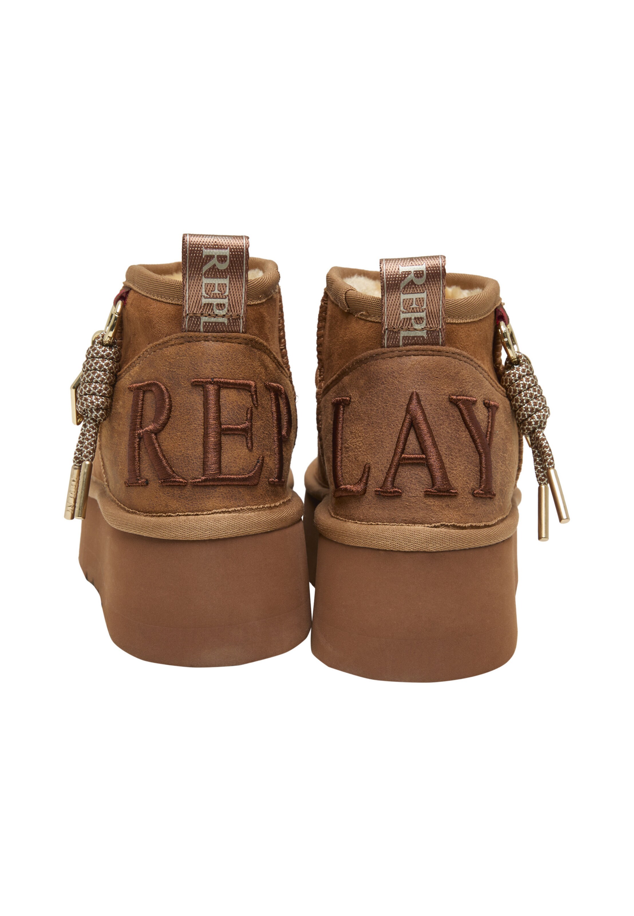 REPLAY Boots 'Tread' in Bruin