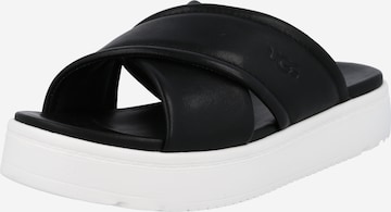 UGG - Zapatos abiertos en negro: frente