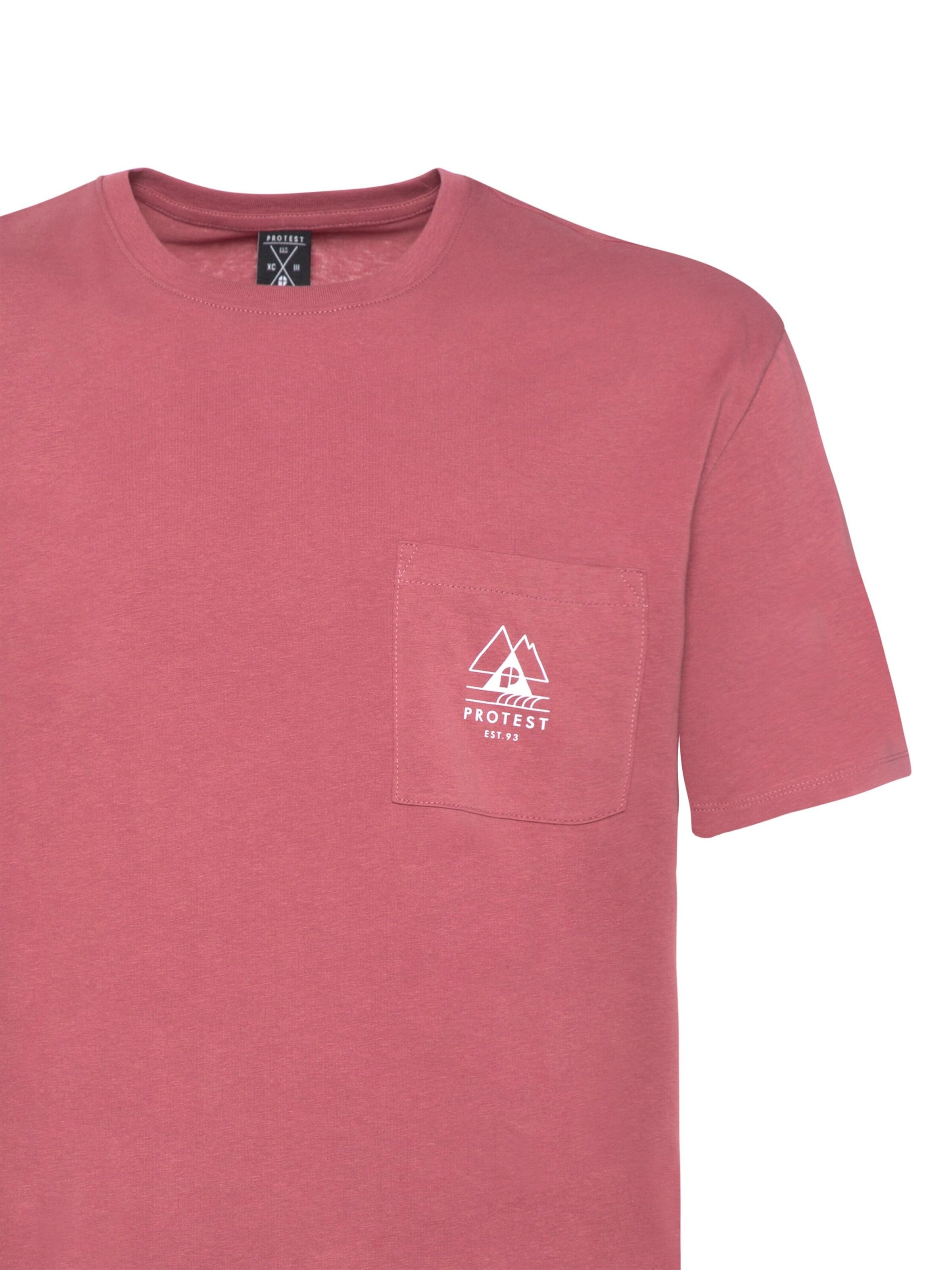 PROTEST Shirt 'ISIAH' in Rood