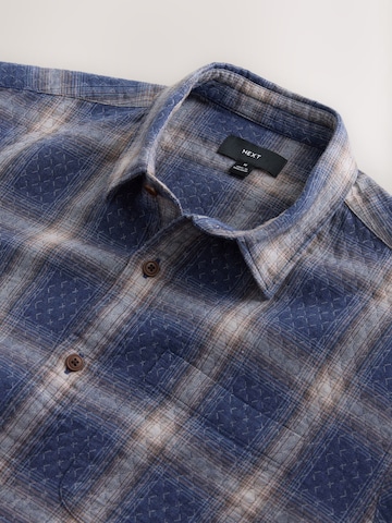 Next - Comfort Fit Camisa em azul