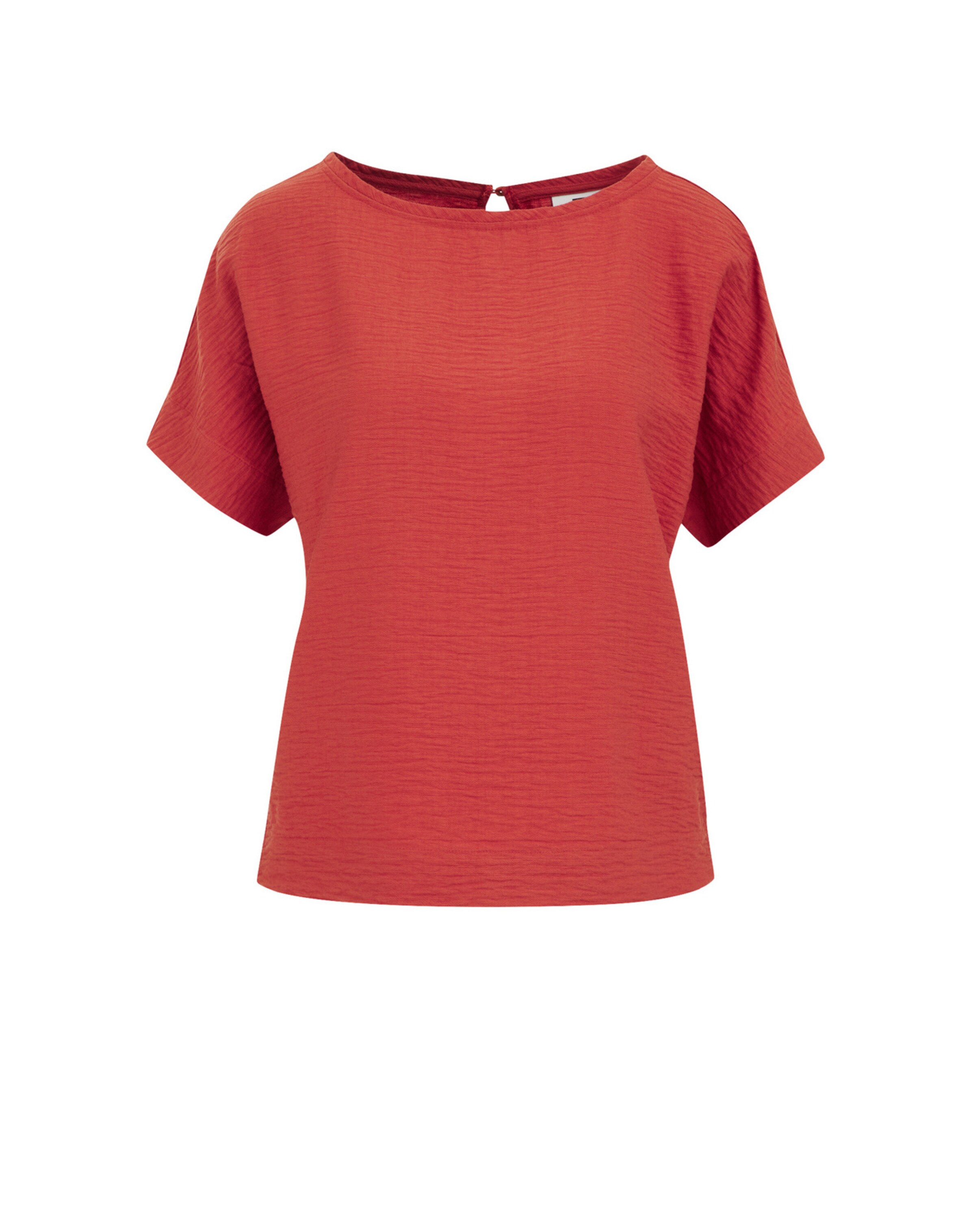 Tricou de la WE Fashion pe roșu: față