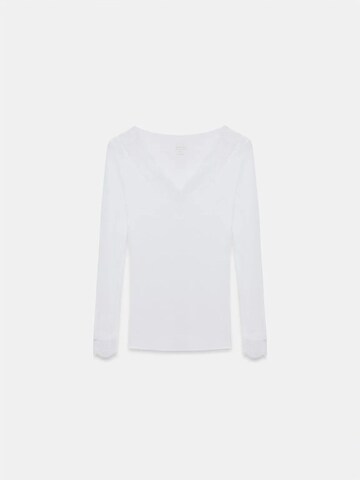 Dilvin Shirt 'Blusen' in White: front