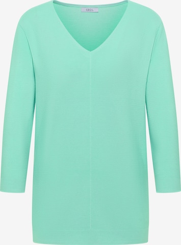 CECIL Sweater in Green: front