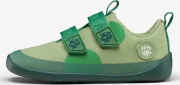 Affenzahn Sneaker 'Sneaker Baumwolle Lucky' in Grün: Vorderseite