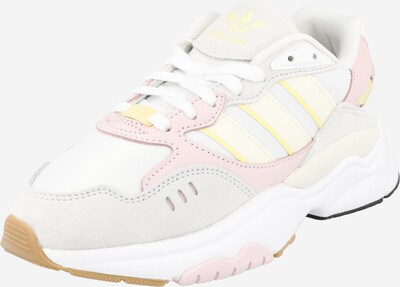 ADIDAS ORIGINALS Sneakers 'Retropy F90' in Pastel yellow / Grey / Pastel pink / White, Item view