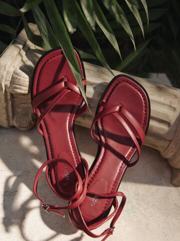 Estro Sandale '503-03'‌‌‌‌‌‌‌ in Rot