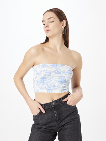 Edikted Top in White: front