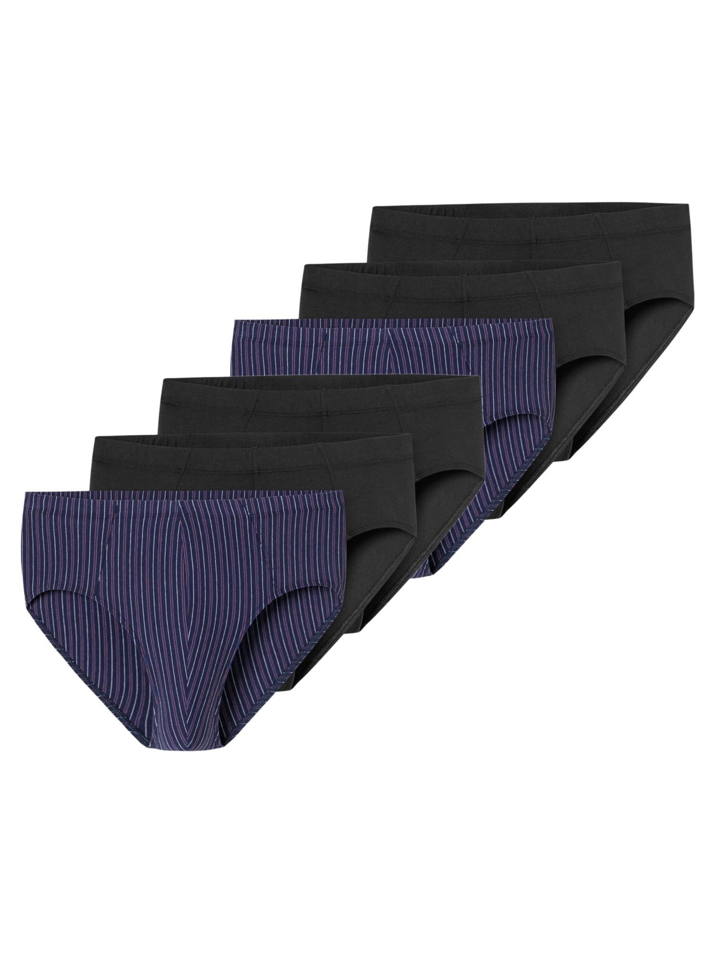 SCHIESSER Slip '95/5 Essentials - Cotton' in Zwart: voorkant