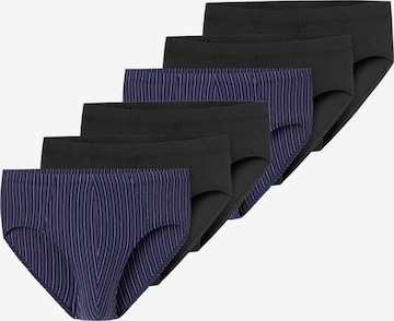 SCHIESSER Slip '95/5 Essentials - Cotton' in Black: front