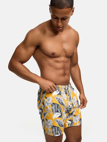 Bondi Joe Swimming shorts ' Hastings ' in Yellow: front