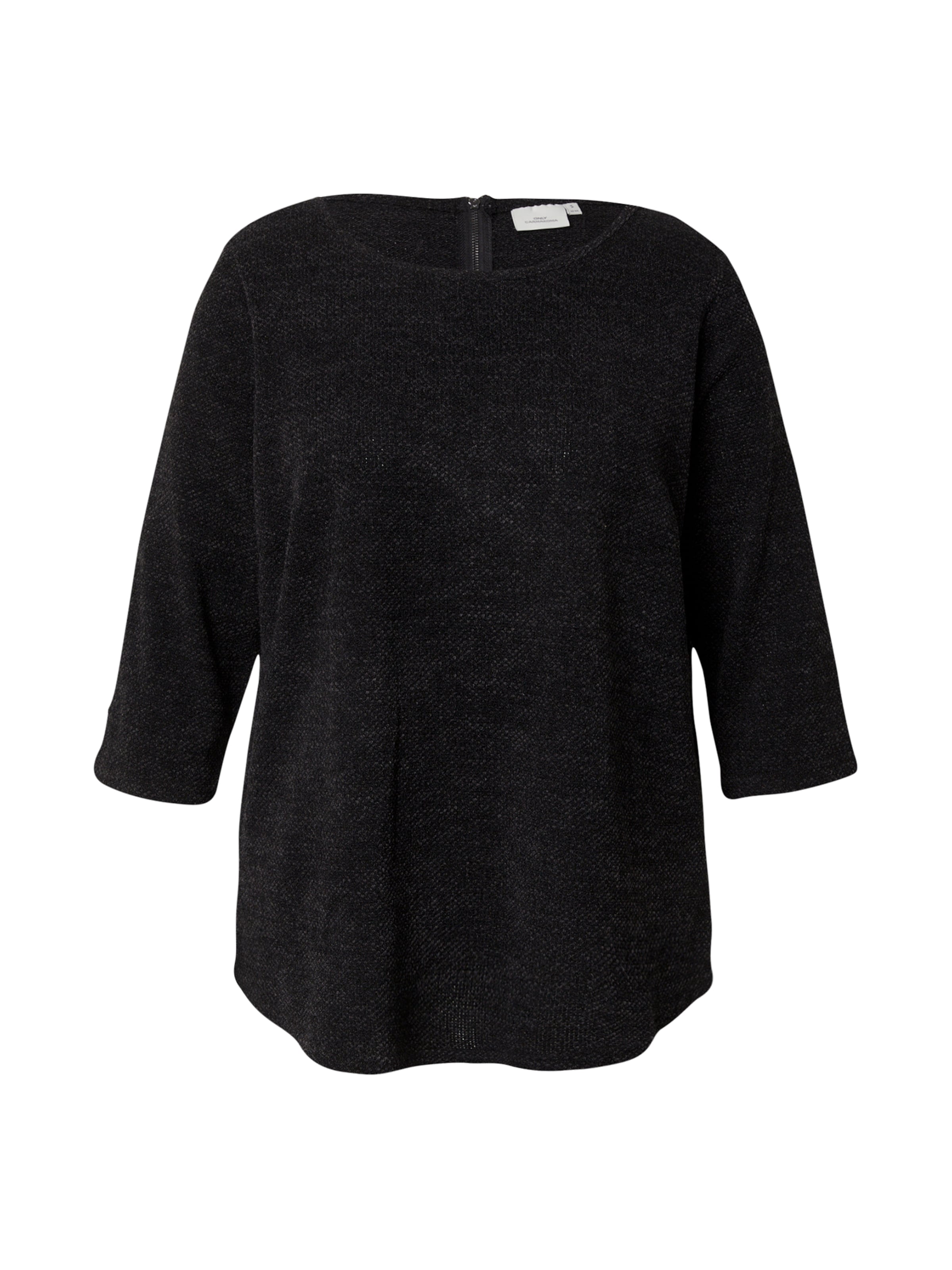 ONLY Carmakoma Shirt 'CARMARTHA' in Schwarz: Vorderseite