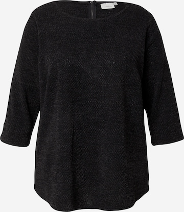 ONLY Carmakoma Shirt 'CARMARTHA' in Black: front