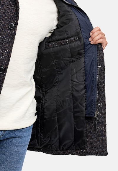 INDICODE JEANS Tussenjas 'Brandon' in de kleur Grijs, Productweergave