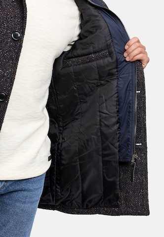 INDICODE JEANS Between-seasons coat 'Brandon' in Grey