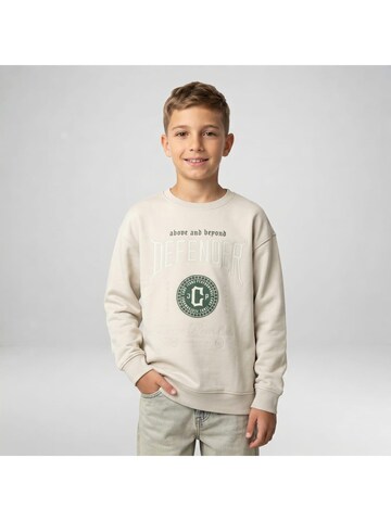 CARS Sweatshirt in Beige: front