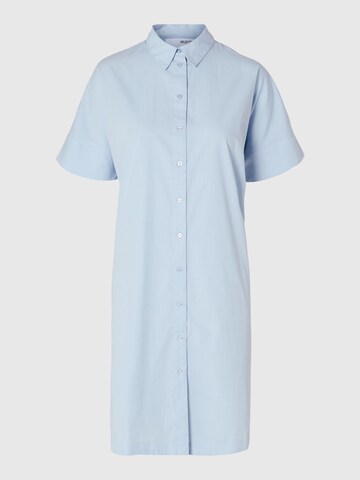 Robe-chemise SELECTED FEMME en bleu