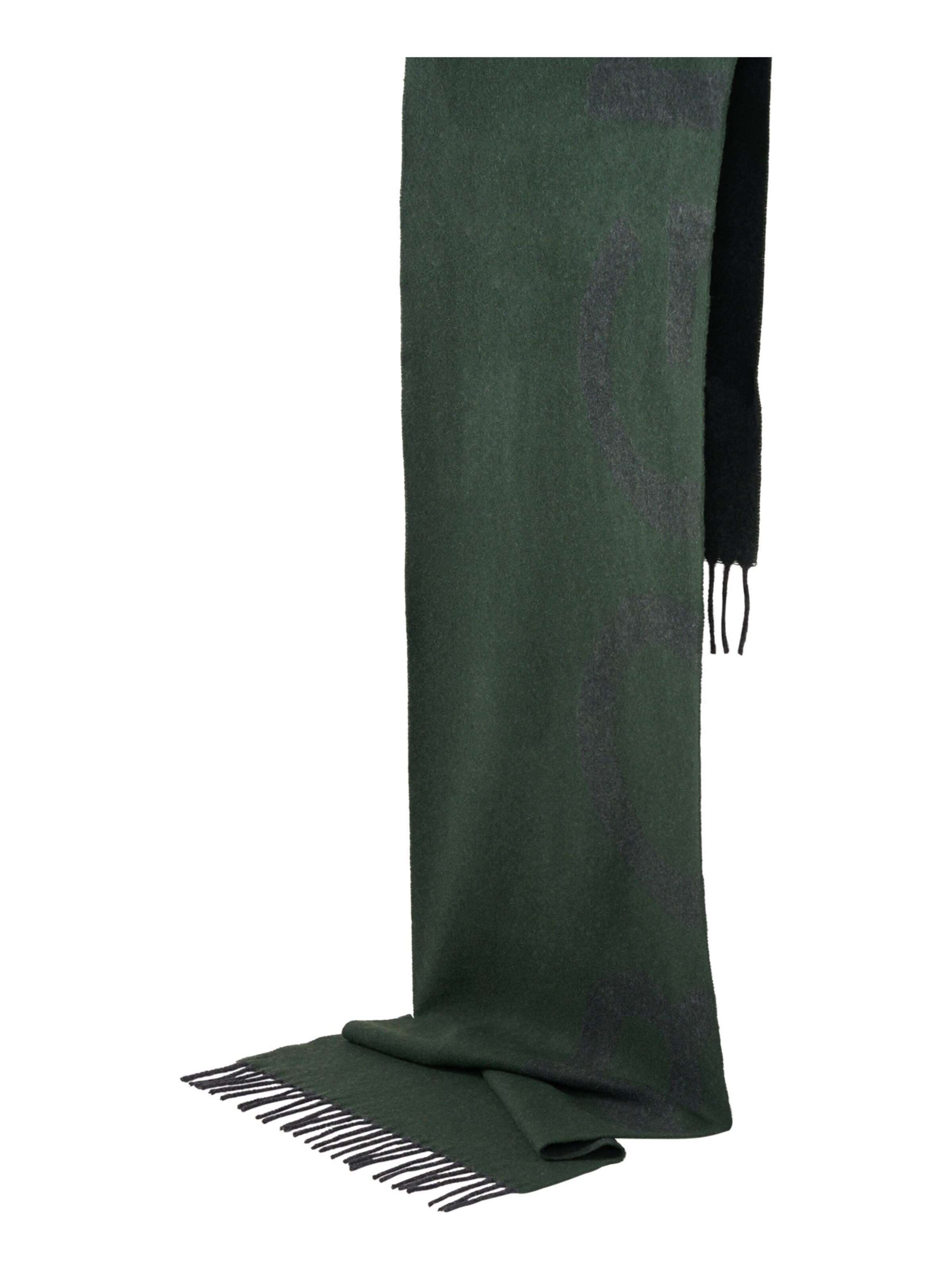 BOGNER Schal in Grün: Vorderseite