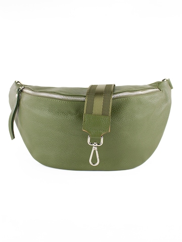 Marsupio 'ROMA' di lePelou in verde: frontale