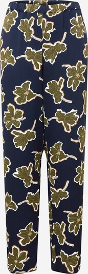 Persona by Marina Rinaldi Broek 'RAUL' in de kleur Donkerblauw / Lichtbruin / Groen / Wit, Productweergave