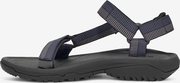 Sandales TEVA en noir : devant