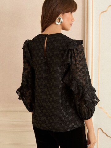 love & roses Blus i svart