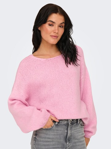 JDY Sweater 'JDYDinea' in Red