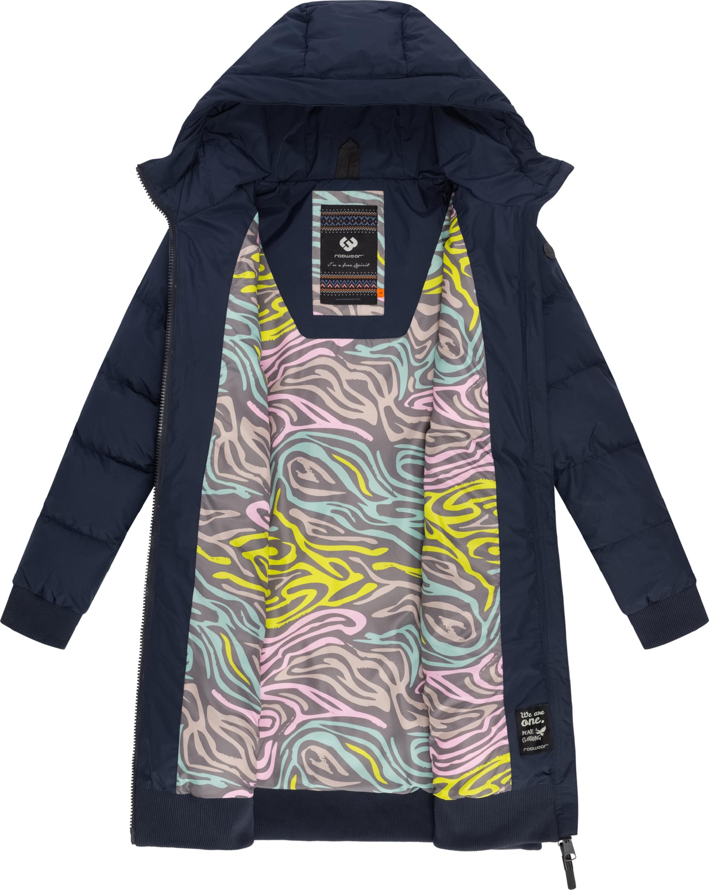 Manteau fonctionnel 'Briosh' Ragwear en bleu