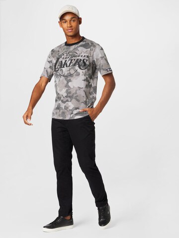 T-Shirt 'NBA' BOSS Orange en gris