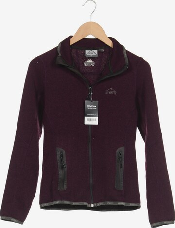 MCKINLEY Sweatshirt & Zip-Up Hoodie in S in Purple: front