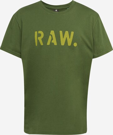 T-Shirt 'Stencil' G-Star RAW en mélange de couleurs : devant