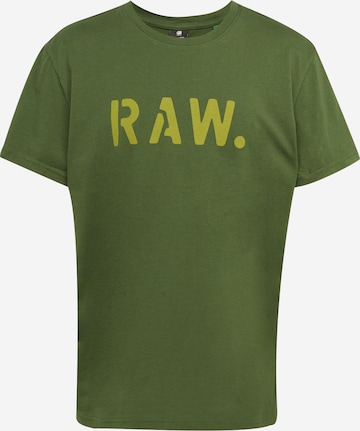 G-Star RAW T-Shirt 'Stencil' in Mischfarben: predná strana