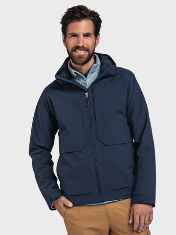 Veste outdoor 'Lausanne' Schöffel en bleu : devant