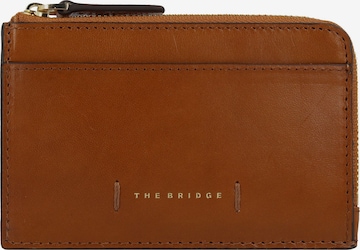 The Bridge Wallet in Brown: front