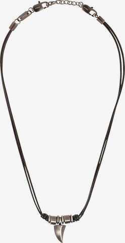 s.Oliver Necklace in Grey: front