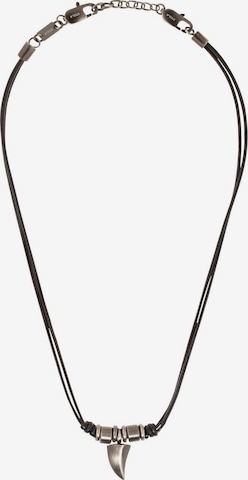 s.Oliver Necklace in Grey: front