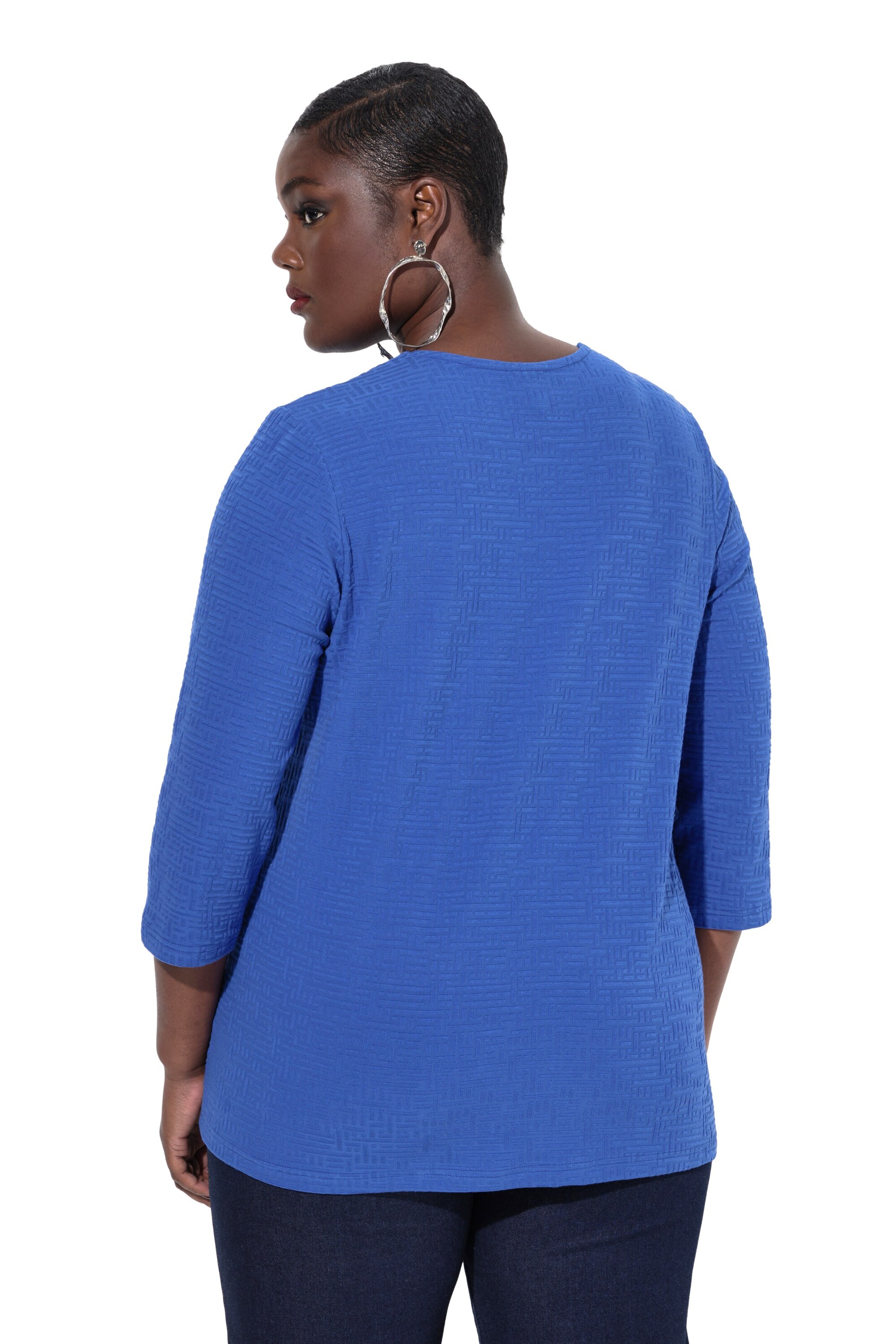 Ulla Popken Shirt in Blauw