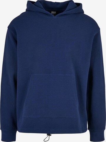 Urban Classics Sweatshirt in Blue: front