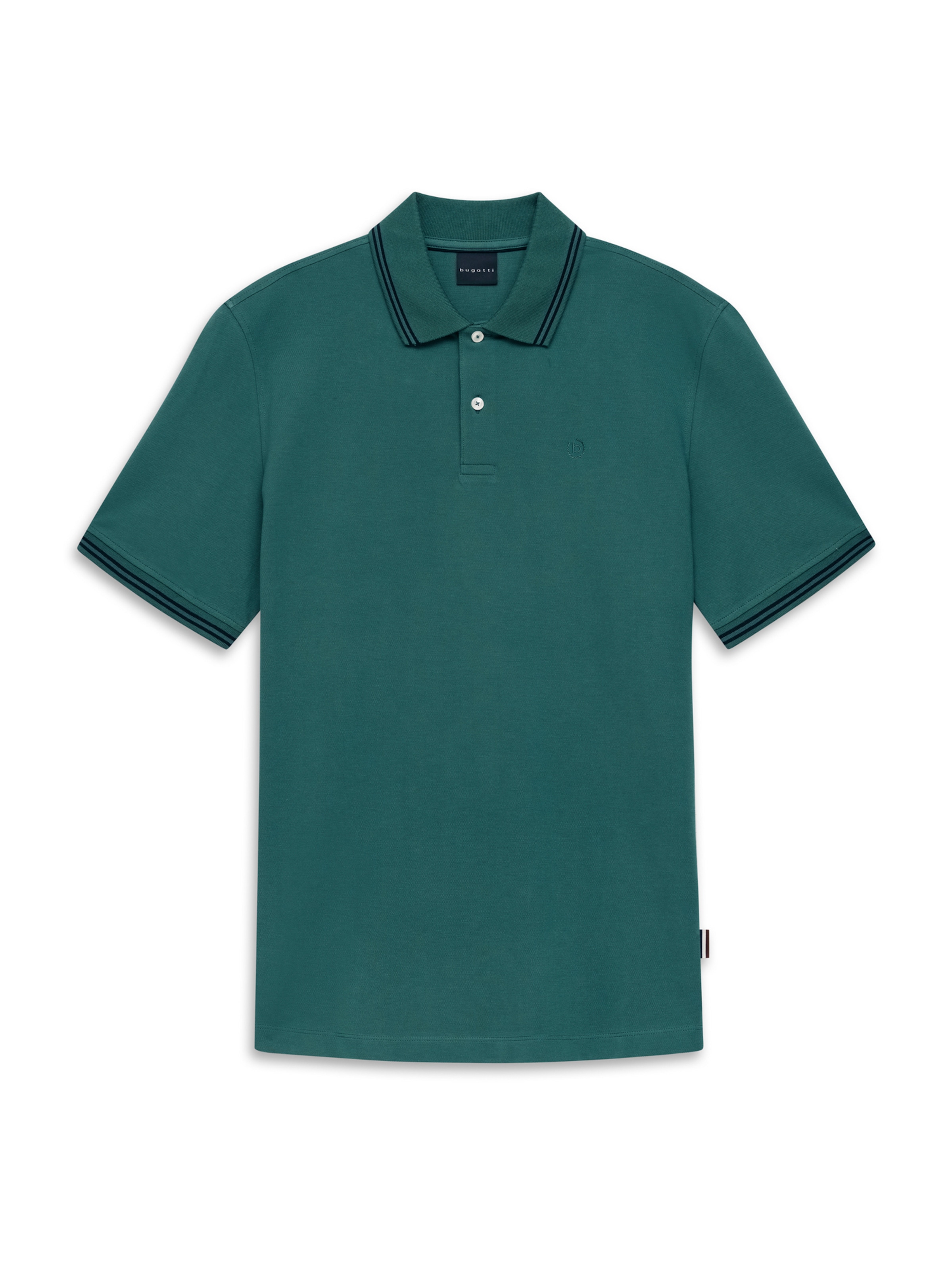 bugatti Poloshirt in Grün: Vorderseite