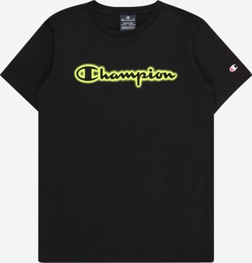 Champion Authentic Athletic Apparel T-shirt i svart: framsida