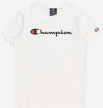 Champion Authentic Athletic Apparel Tričko 'Classic' – bílá: přední strana