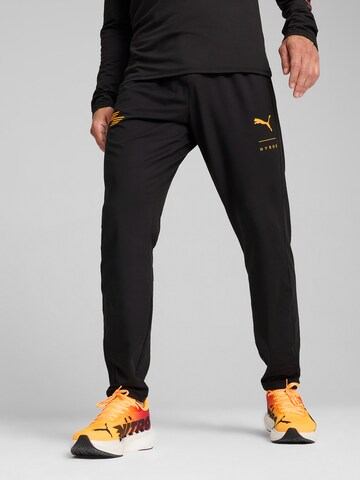 Effilé Pantalon de sport 'HYROX x PUMA Always On Cloudspun' PUMA en noir : devant