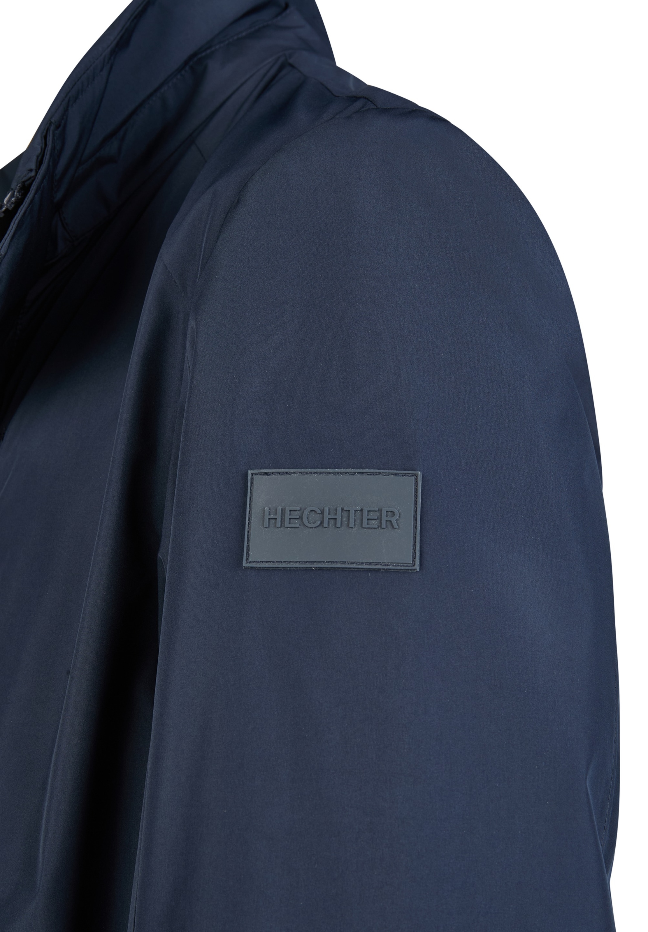 HECHTER PARIS Between-Seasons Coat in Blue