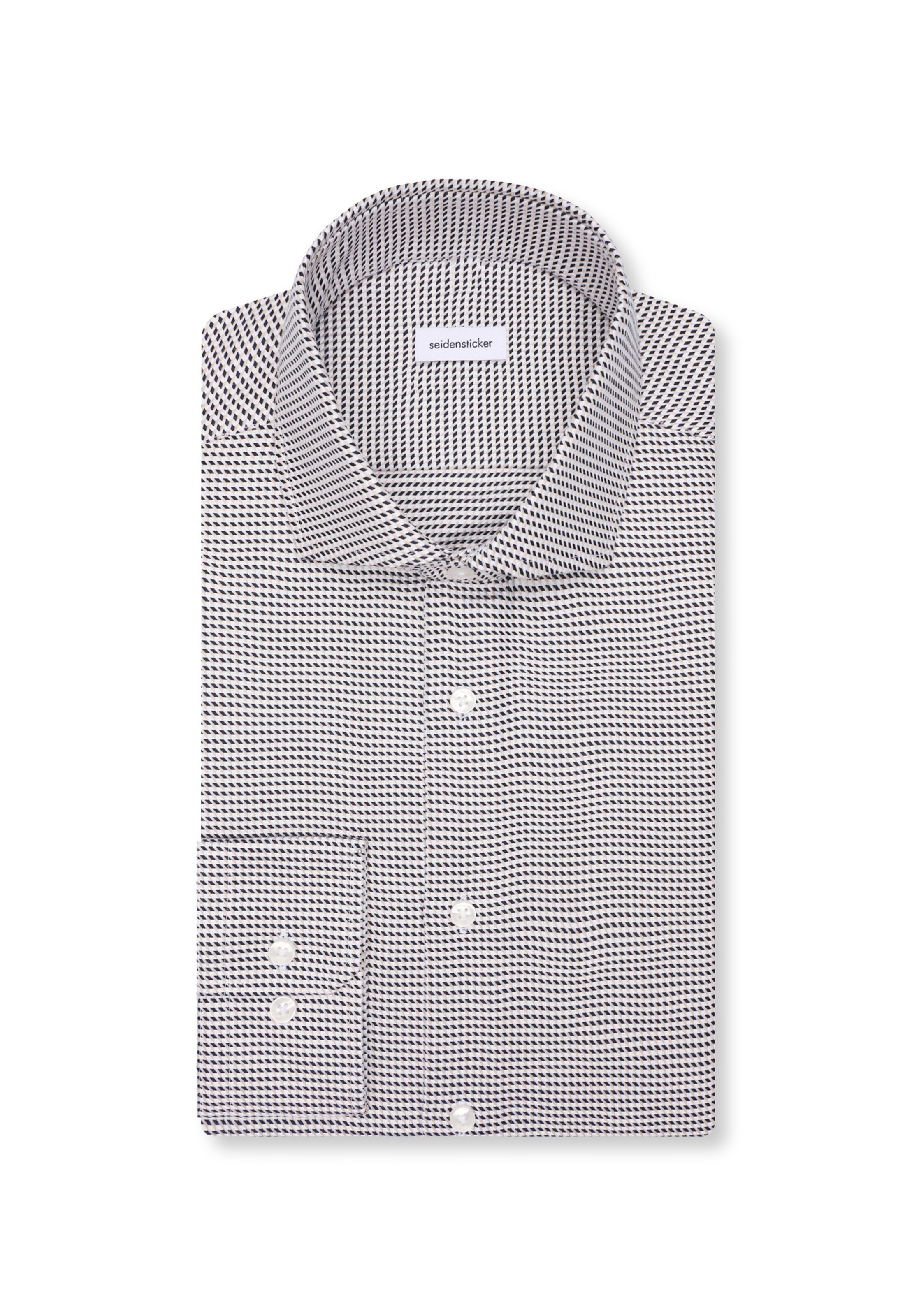 SEIDENSTICKER Regular fit Zakelijk overhemd in Beige