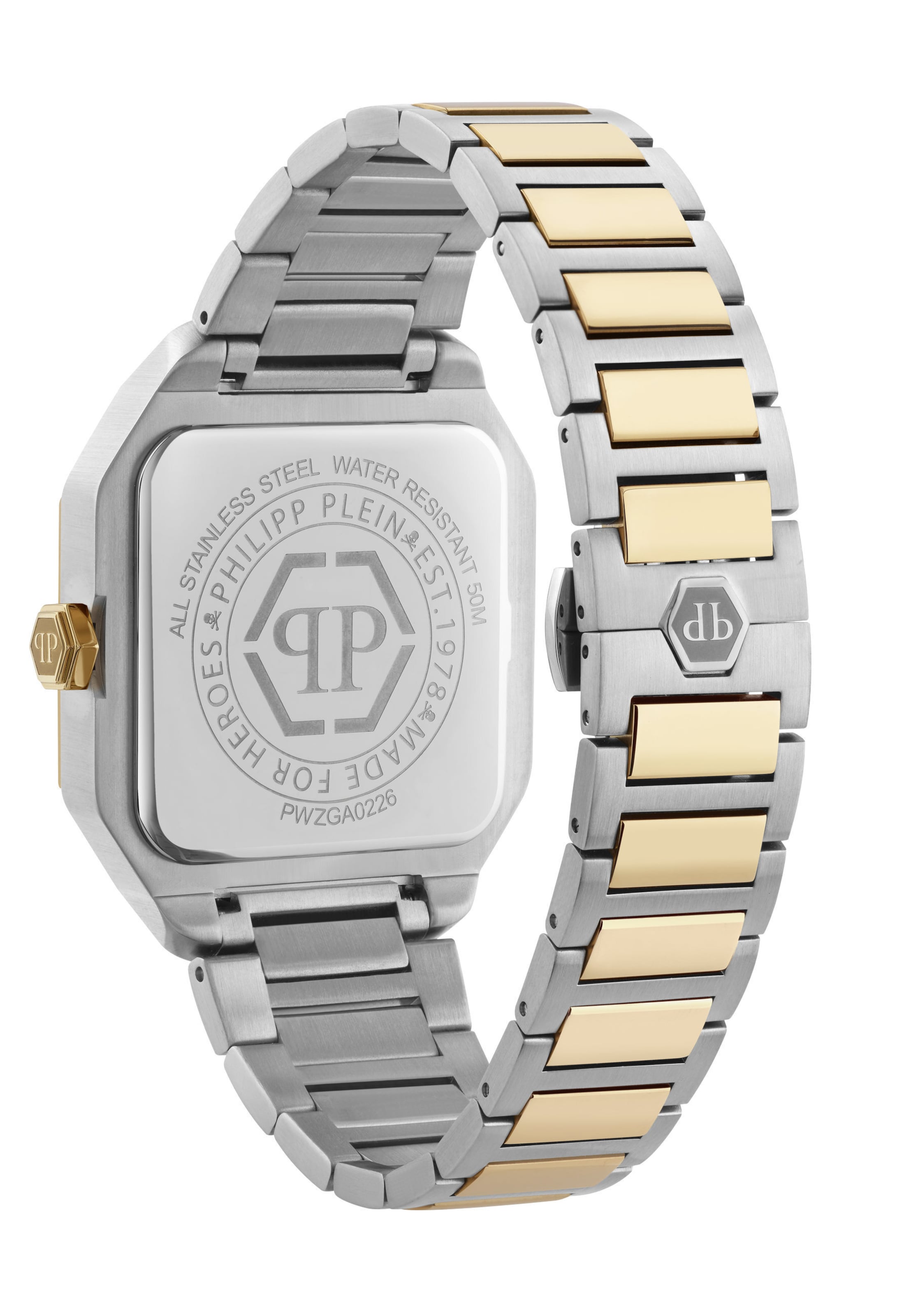 Philipp Plein Analog watch 'PLEIN EDGE' in Gold