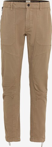 CAMEL ACTIVE Tapered Chino Pants in Brown: front