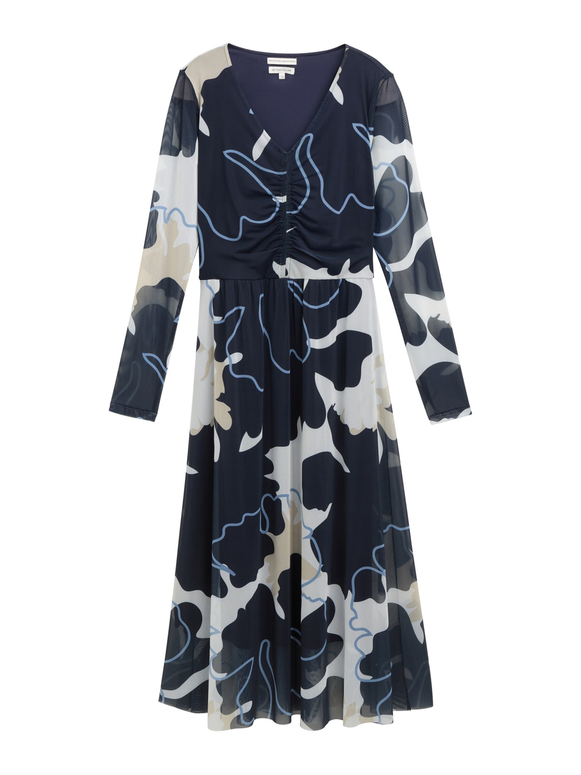 Robe TOM TAILOR en bleu : devant